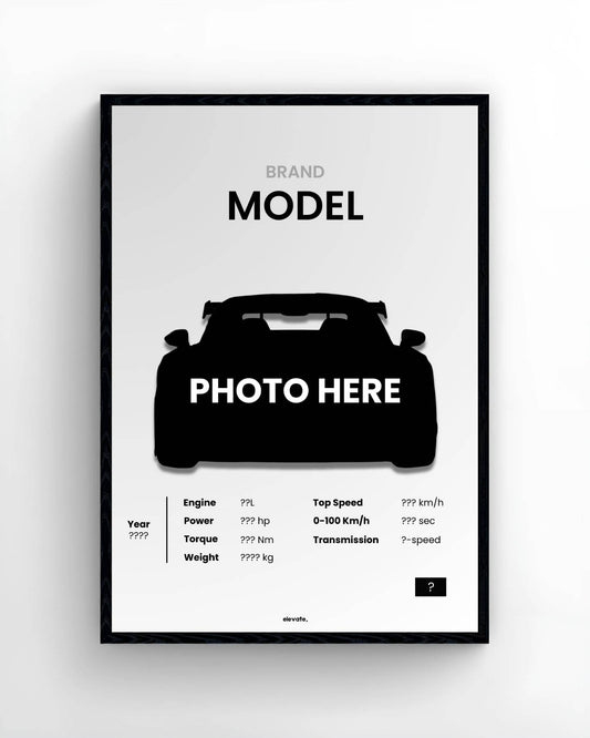 Custom Car - Front View