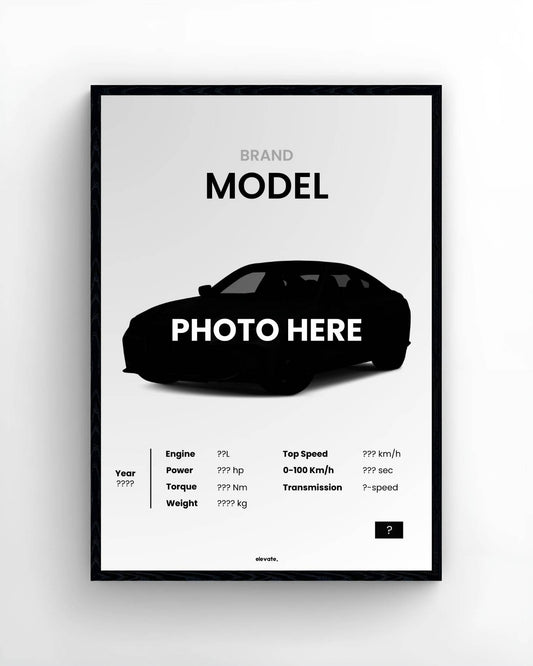 Custom Car - Side View