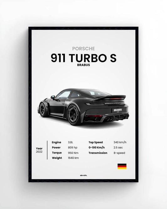 Porsche 911 Turbo S Brabus