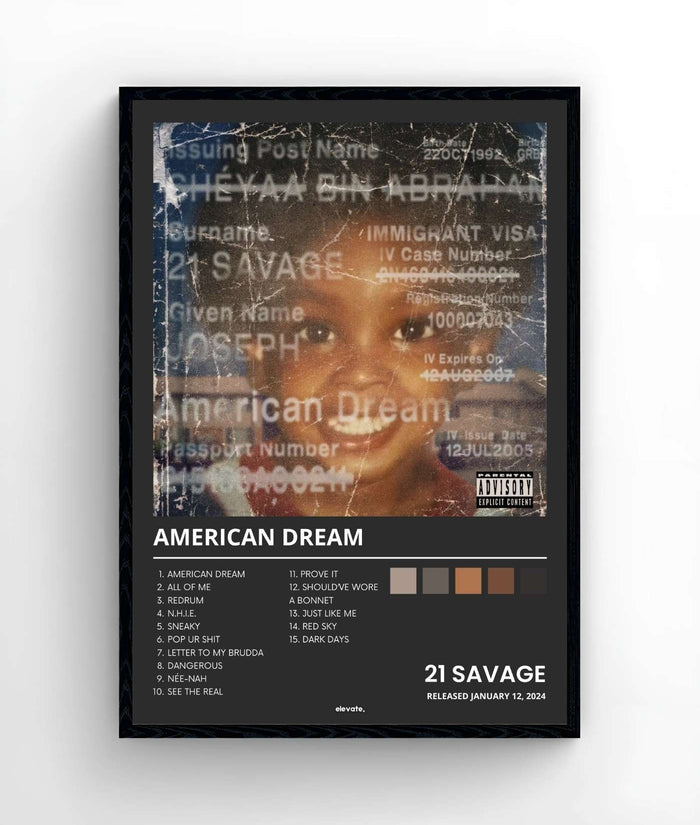 21 Savage - American Dream - Elevate