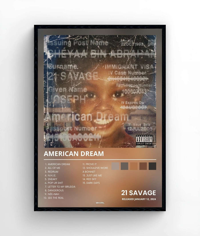 21 Savage - American Dream - Elevate