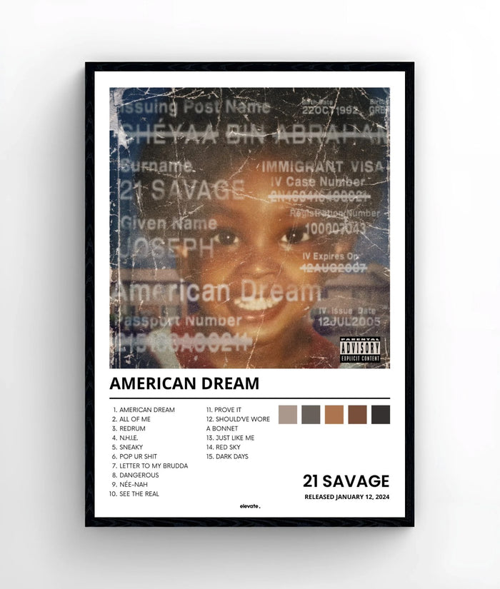 21 Savage - American Dream - Elevate