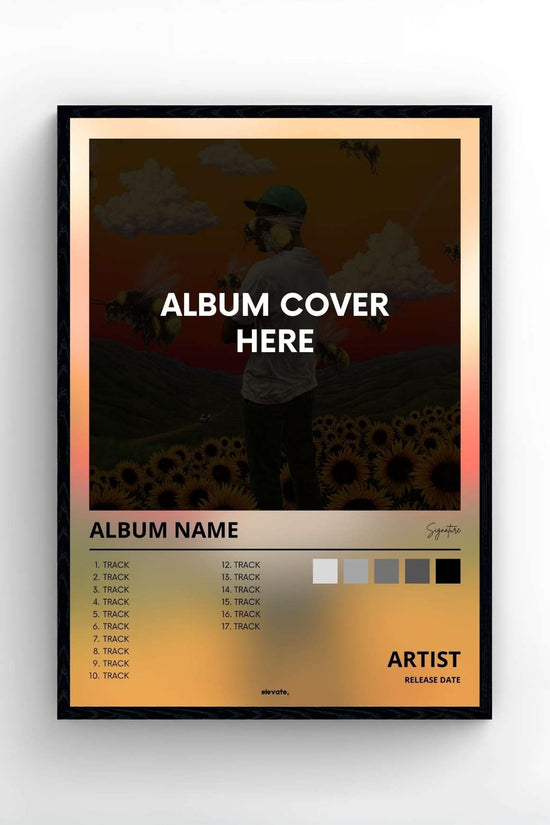 Couverture d'album personnalisée