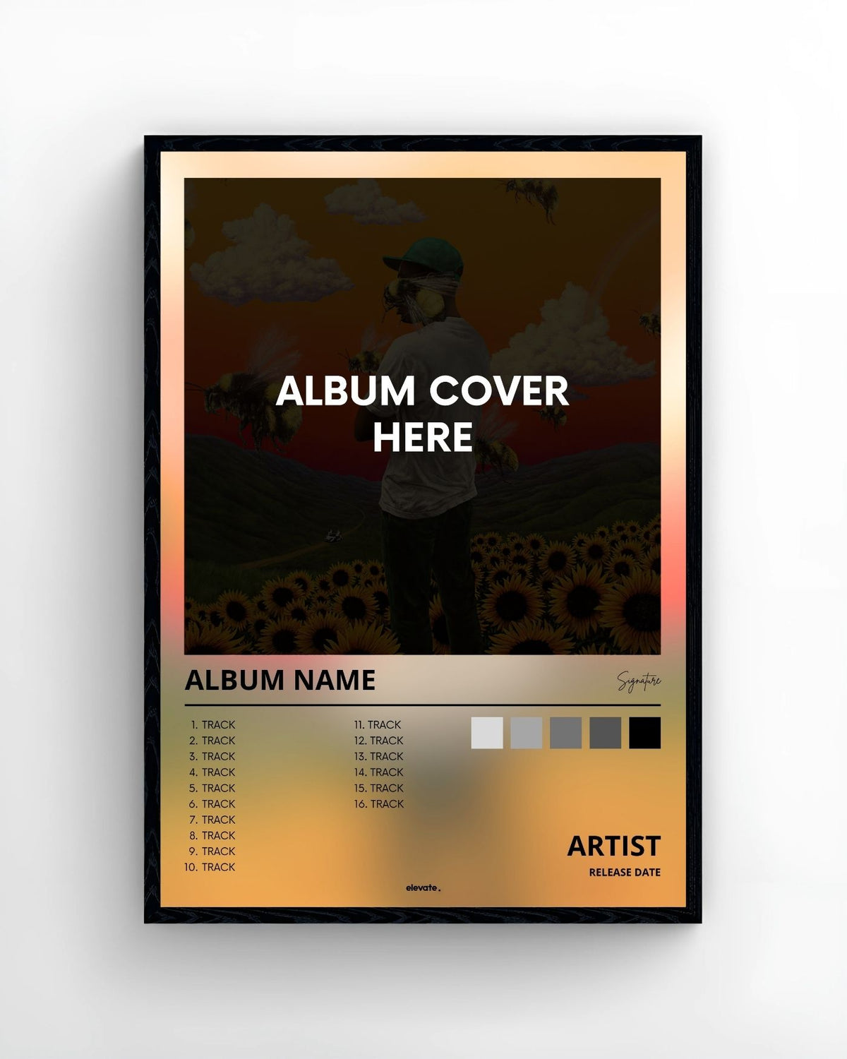 Custom Album Cover - Elevate