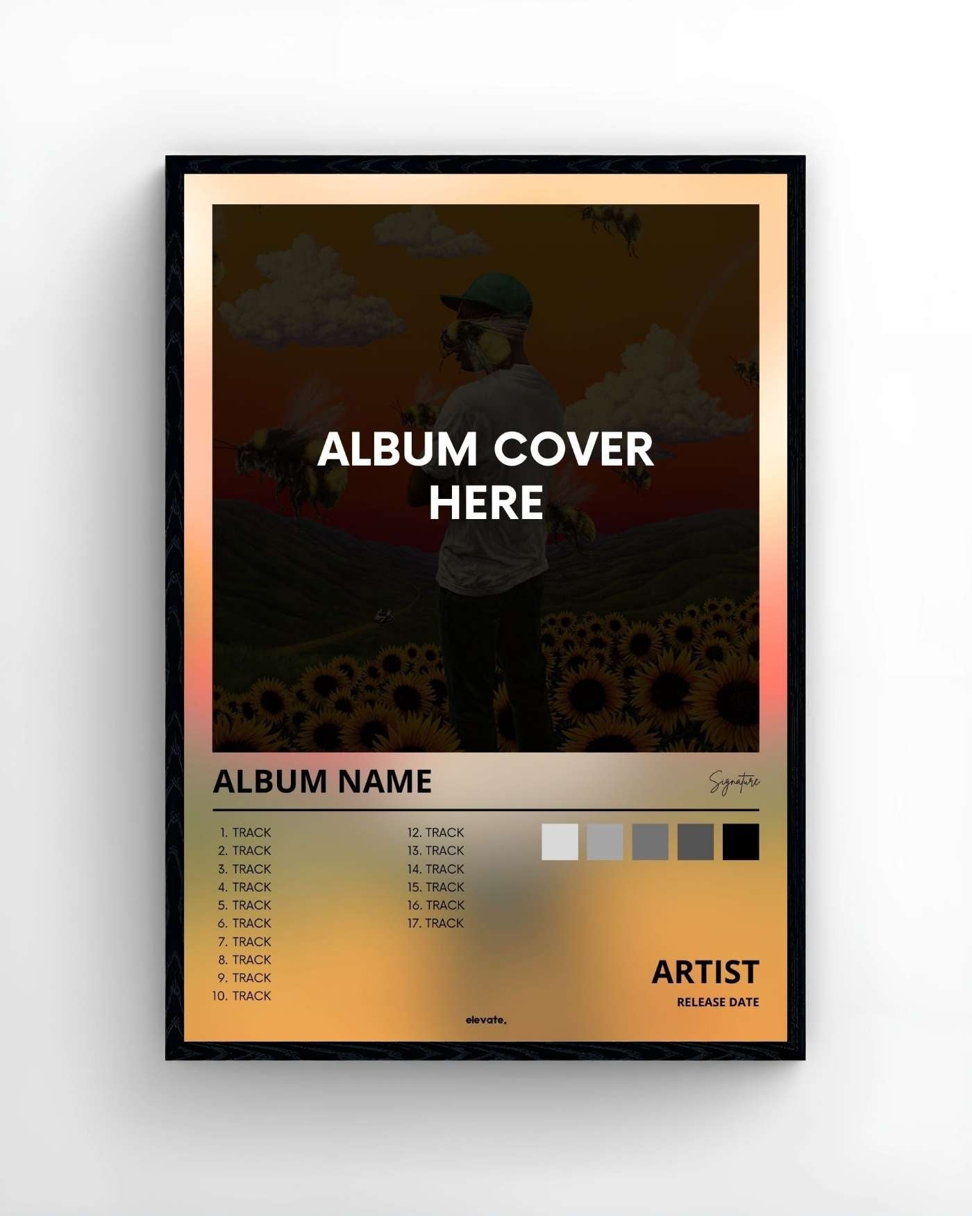 Couverture d'album personnalisée