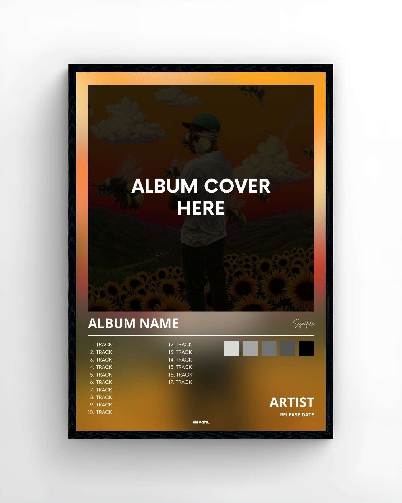 Couverture d'album personnalisée