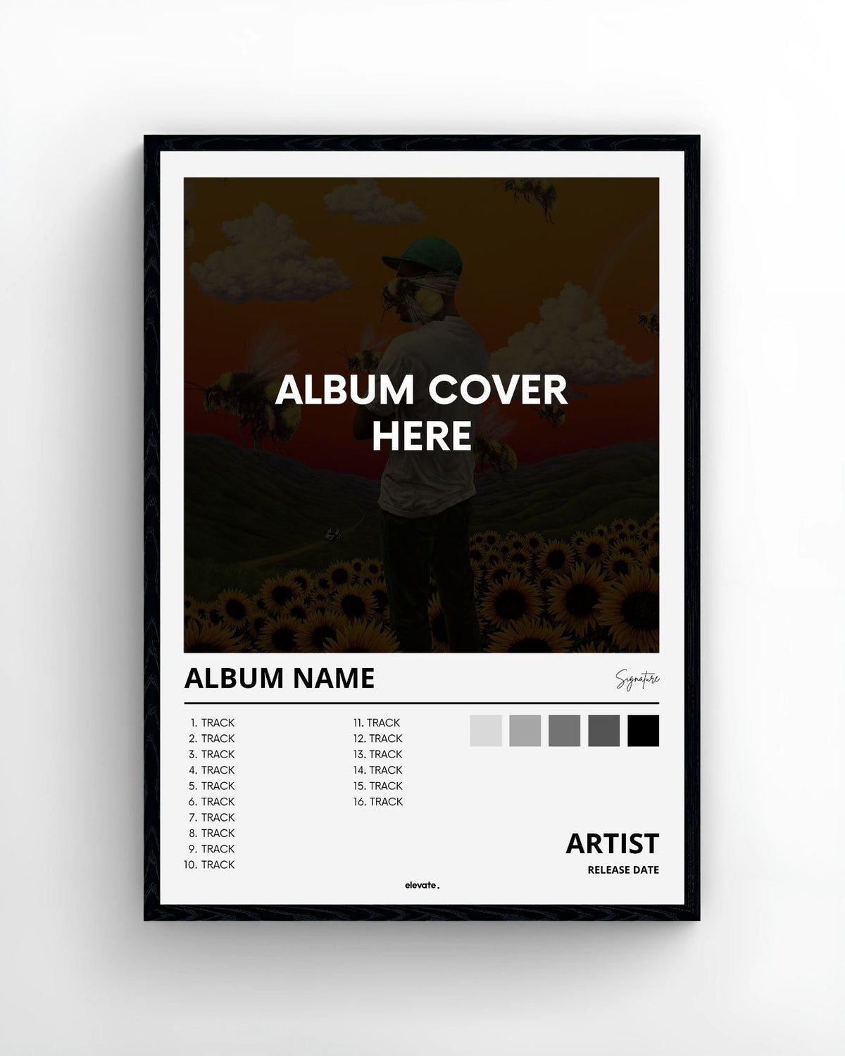 Custom Album Cover - Elevate