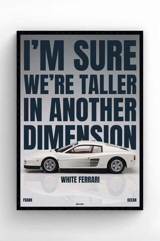 Frank Ocean - White Ferrari