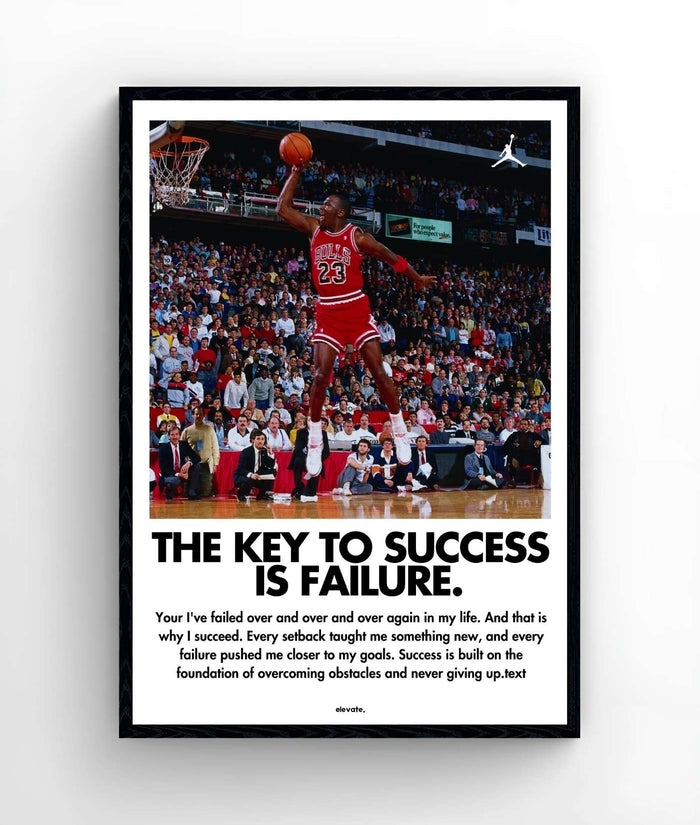 Michael Jordan - The Key To Success Is Failure - Elevate