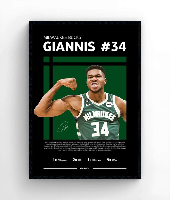 Giannis Antetokounmpo - Profile - Elevate