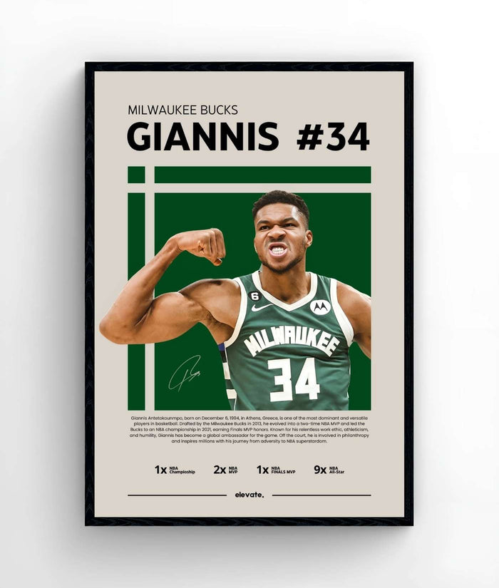 Giannis Antetokounmpo - Profile - Elevate