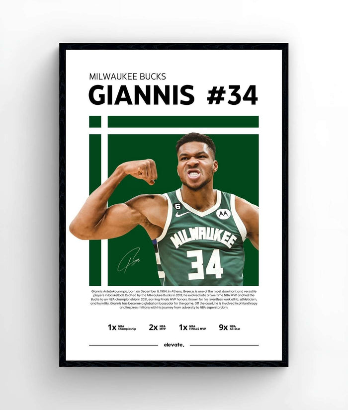 Giannis Antetokounmpo - Profile - Elevate