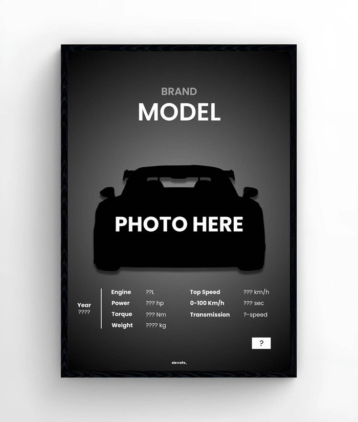 Custom Car - Front View