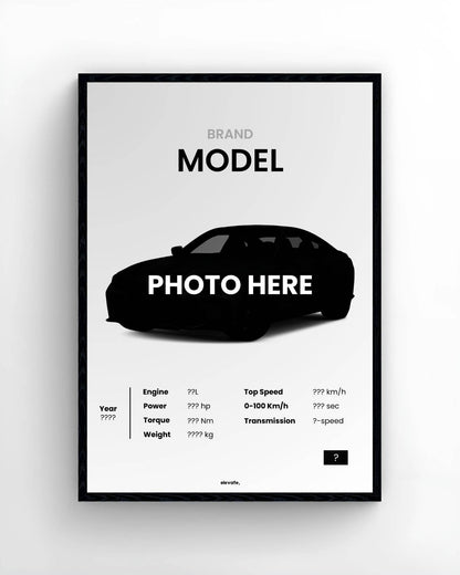Custom Car - Side View - Elevate