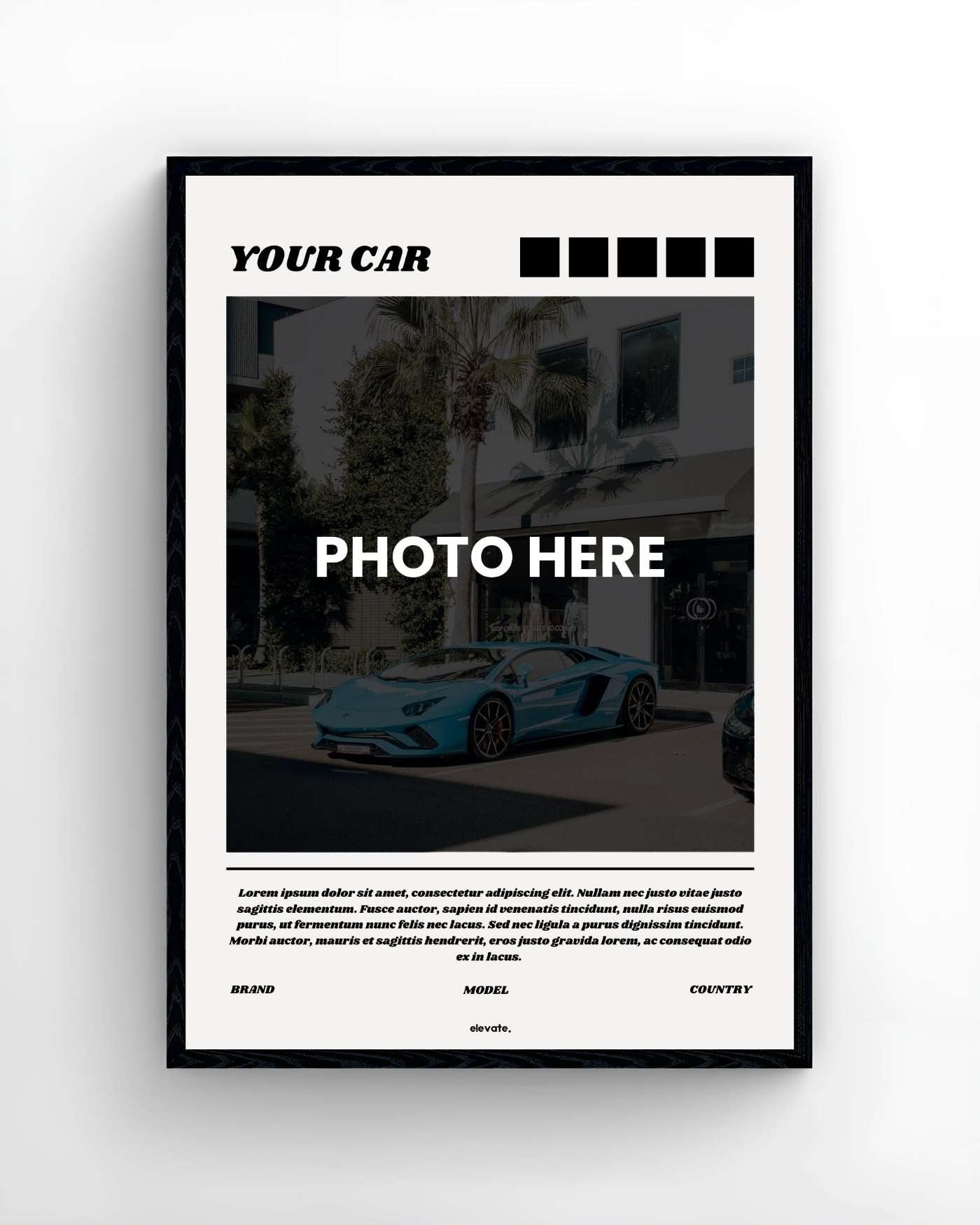 Custom Car - Elevate