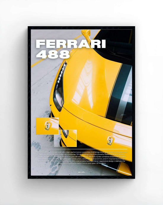 Ferrari 488 (Yellow)