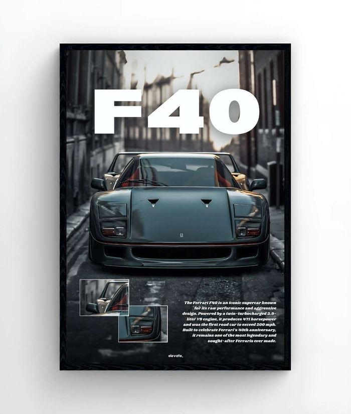 Ferrari F40 - Elevate