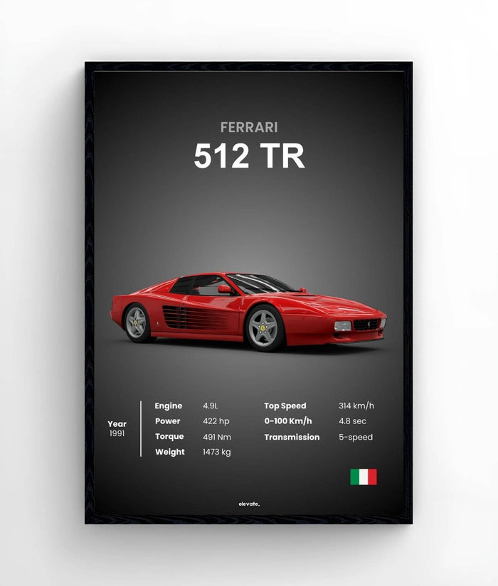 Ferrari Testarossa (Red)