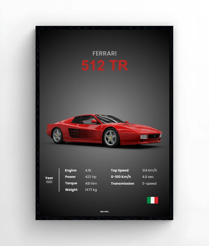 Ferrari Testarossa (Red)