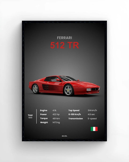 Ferrari Testarossa (Rouge)