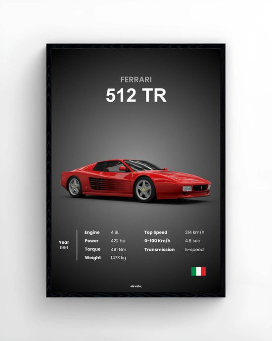Ferrari Testarossa (Rouge)
