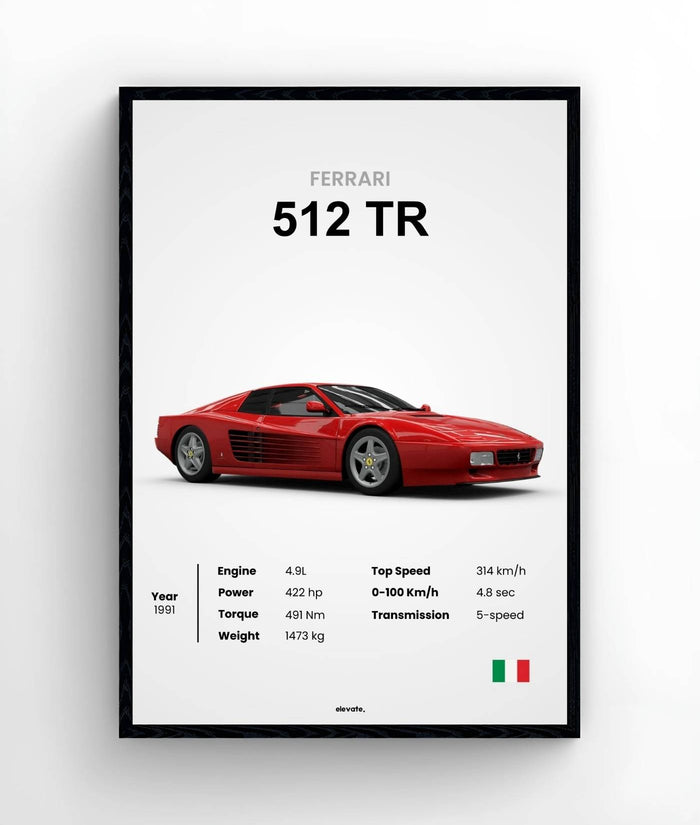 Ferrari Testarossa (Red)