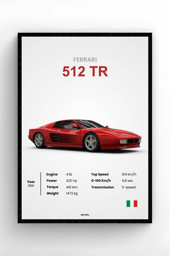 Ferrari Testarossa (Rot)