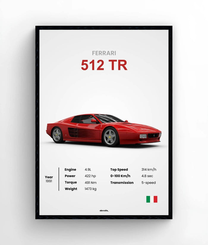 Ferrari Testarossa (Red)