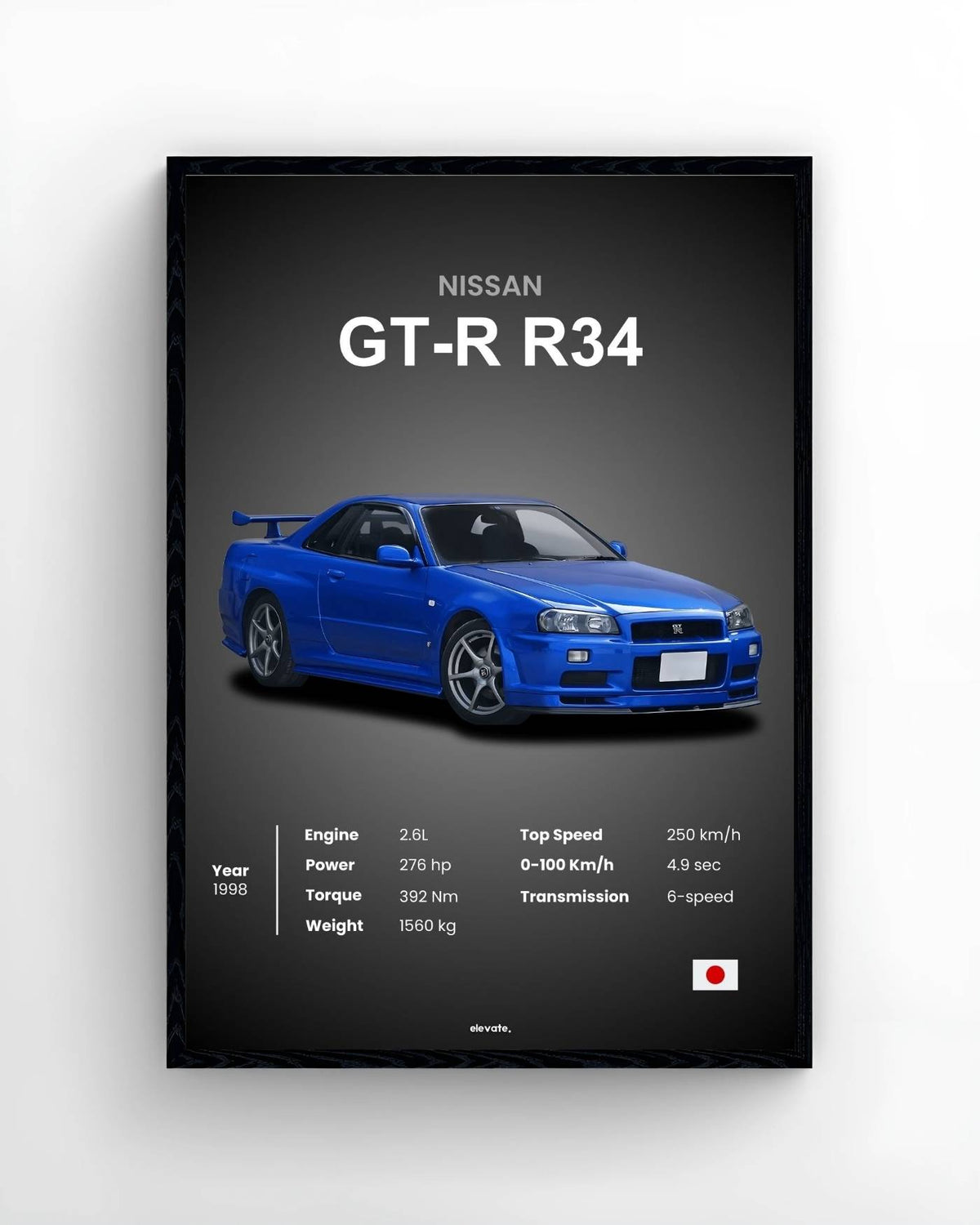 Nissan GT-R R34 - Elevate