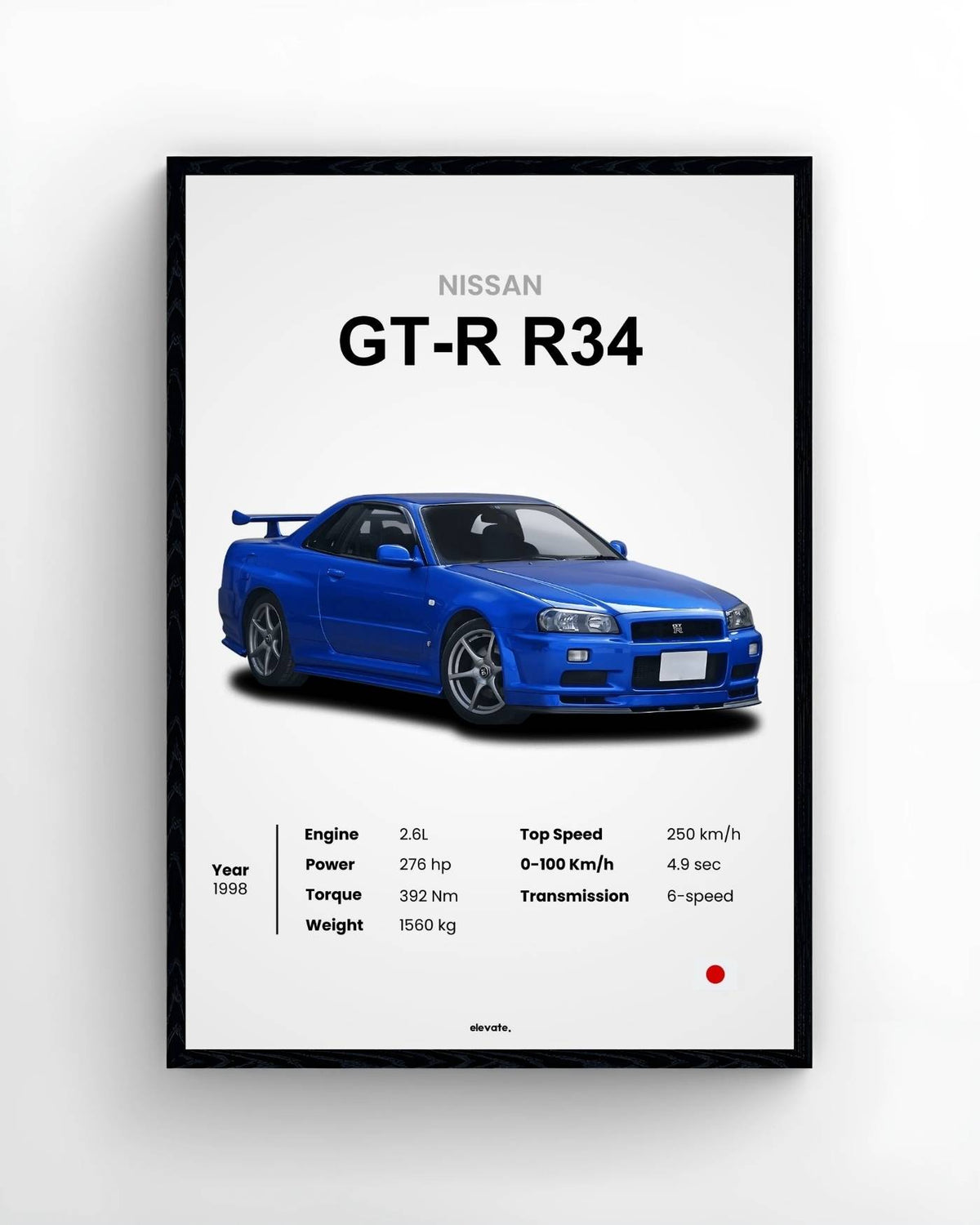 Nissan GT-R R34 - Elevate