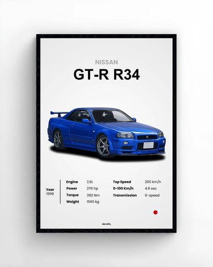 Nissan GT-R R34 - Elevate