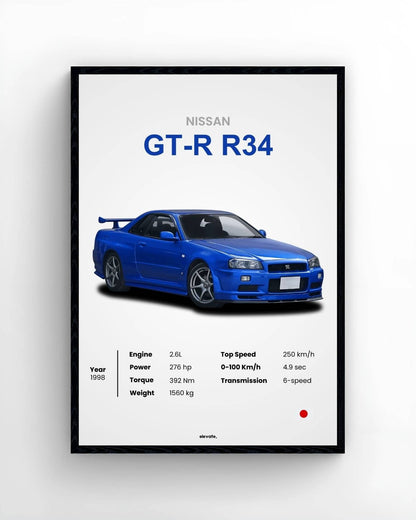 Nissan GT-R R34 - Elevate