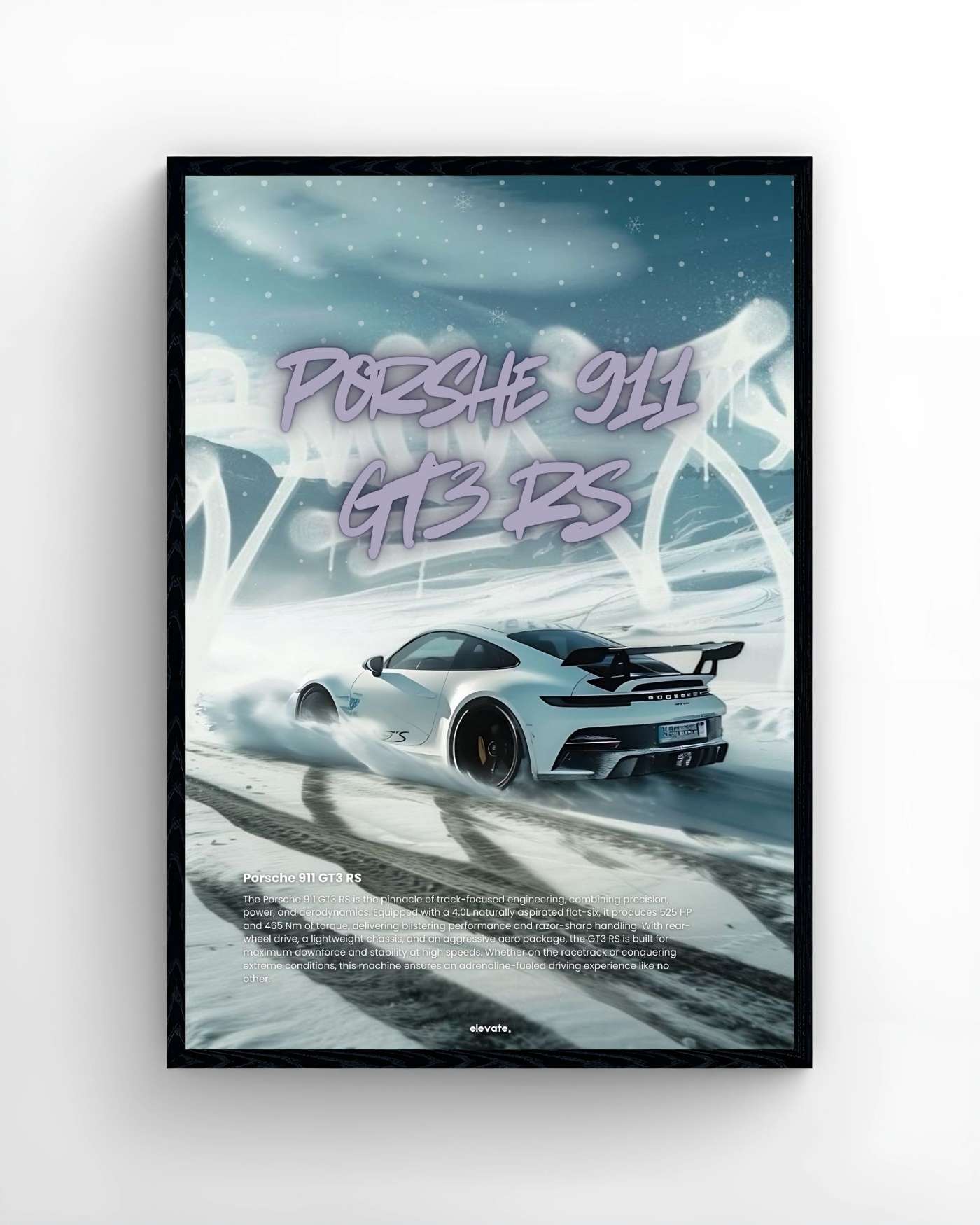 Porsche 911 GT3 RS Snow
