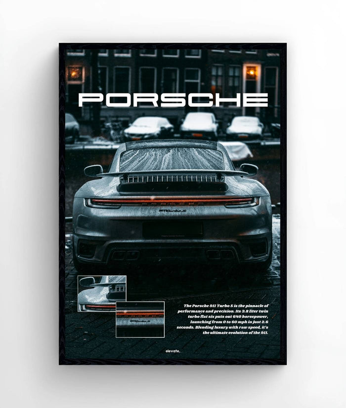 Porsche 911 Turbo S : Guerrière des intempéries