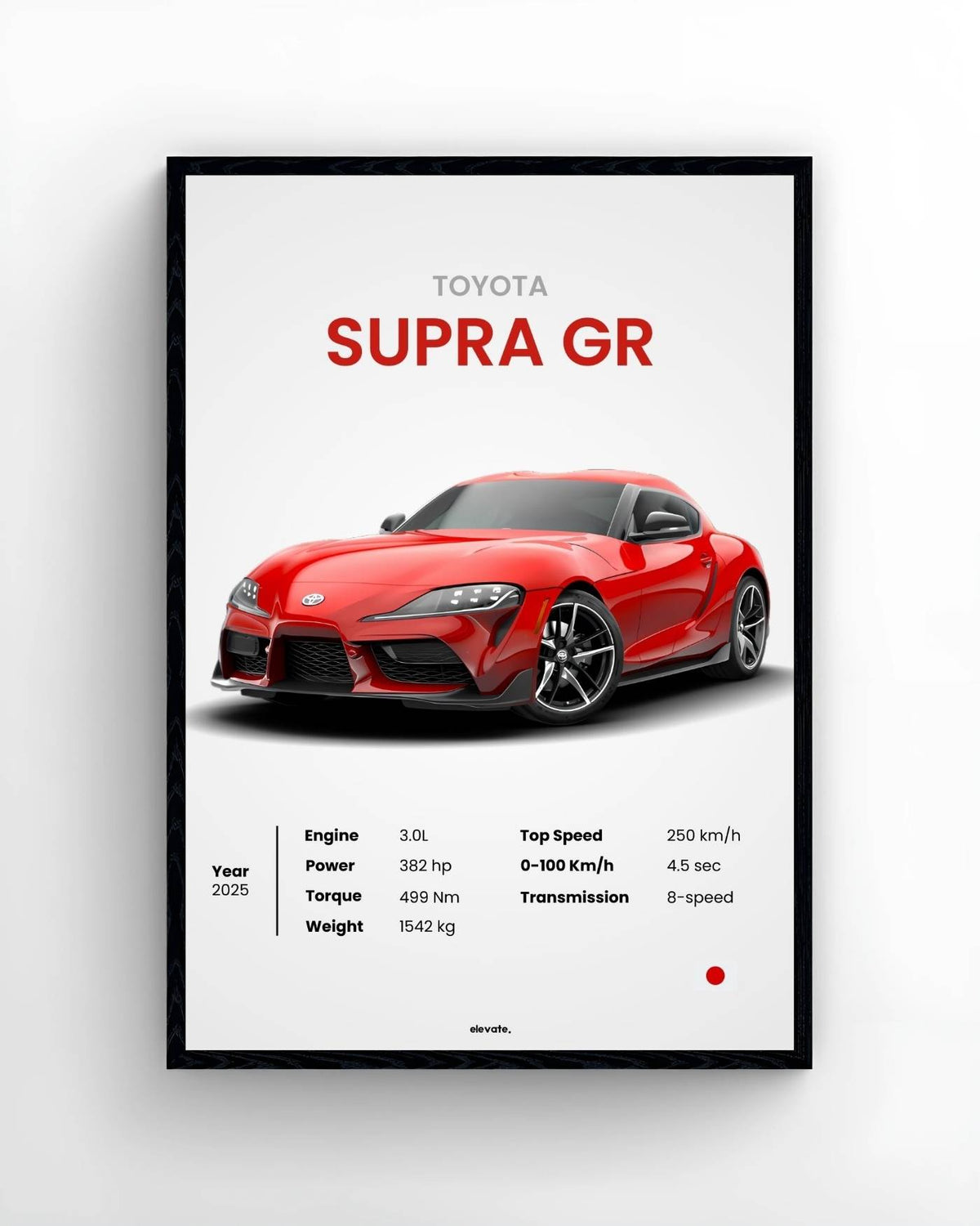 Toyota Supra GR - Elevate