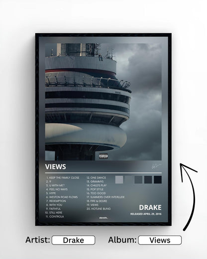 Custom Album Cover - Elevate