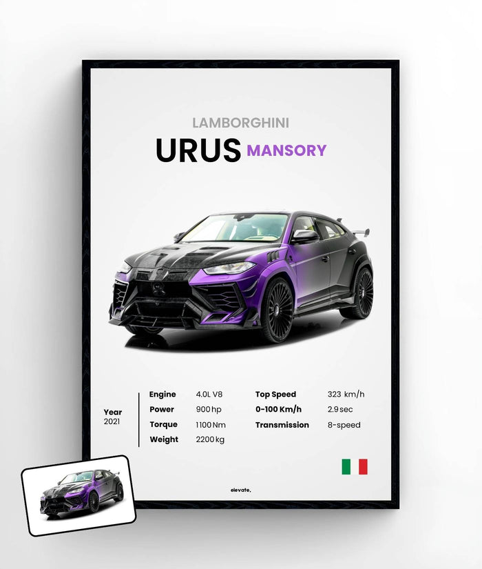 Custom Car - Side View