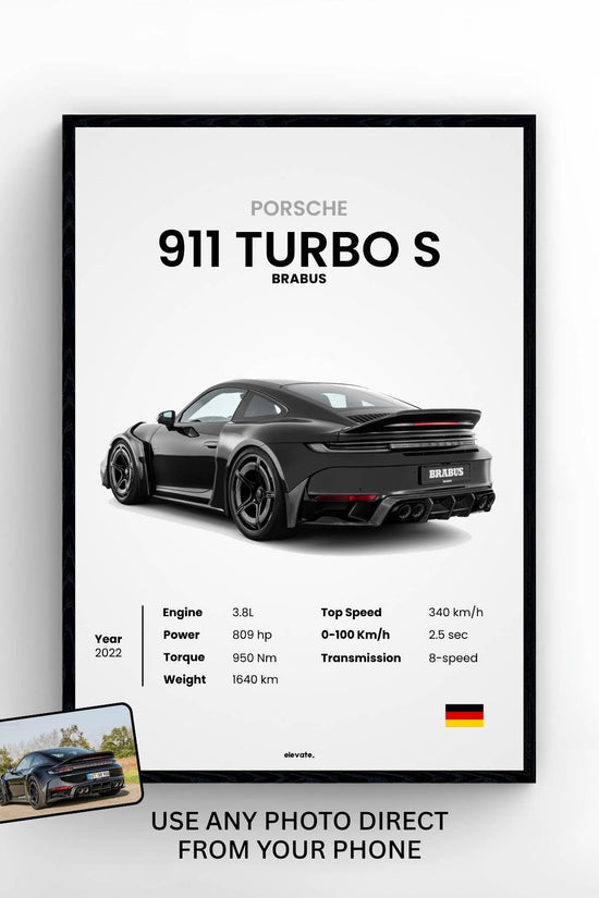Kundenspezifisches Auto – Seitenansicht