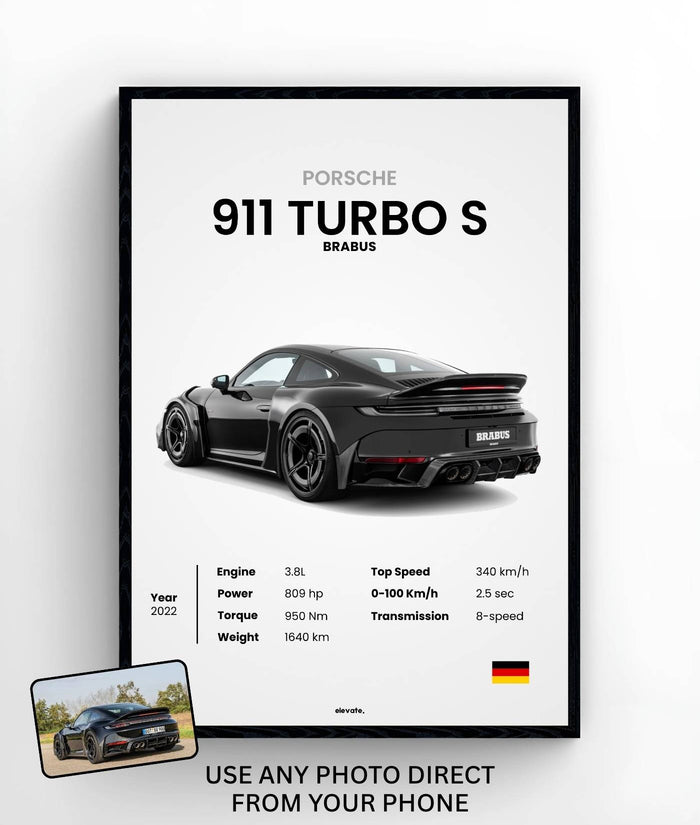 Custom Car - Side View
