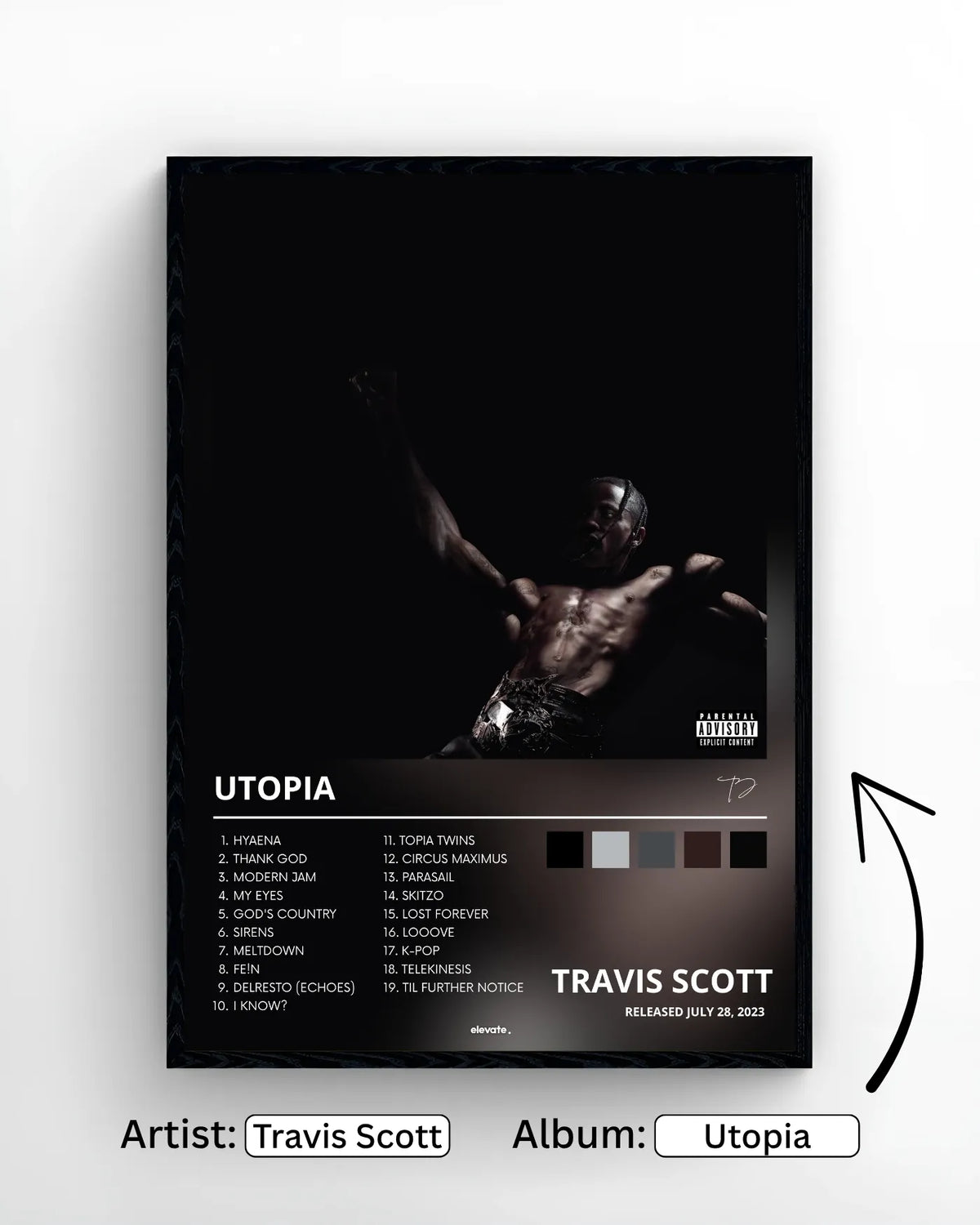 Custom Album Cover - Elevate