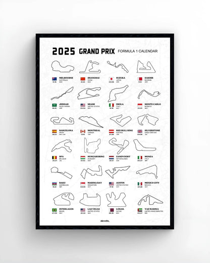 2025 Grand Prix Calendar - Elevate