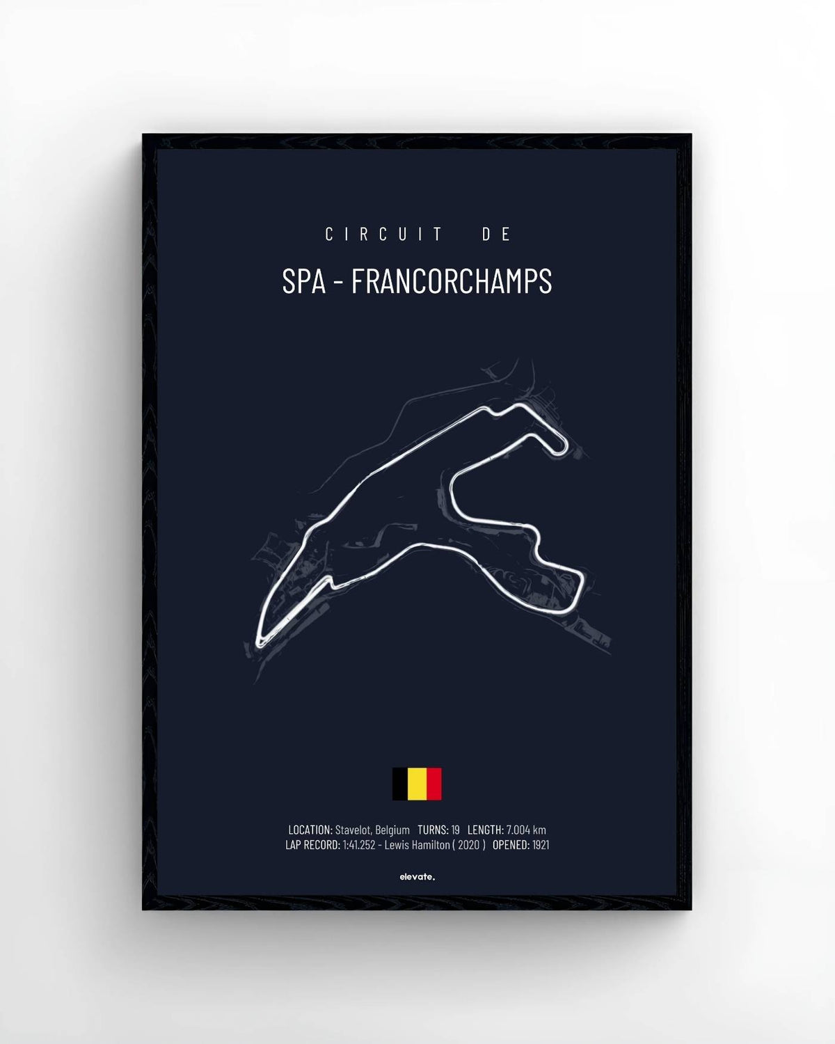 Spa-Francorchamps F1 Circuit - Elevate