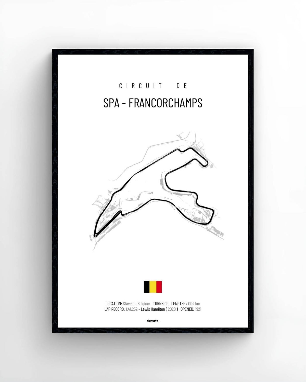 Spa-Francorchamps F1 Circuit - Elevate