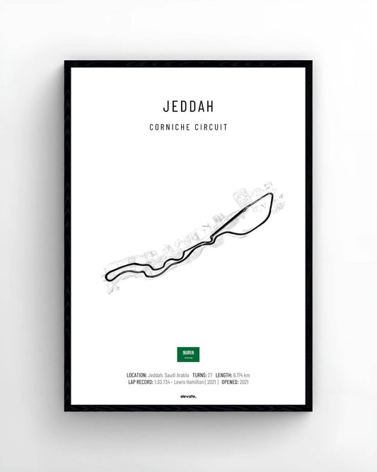 Jeddah Corniche Circuit - Racetrack