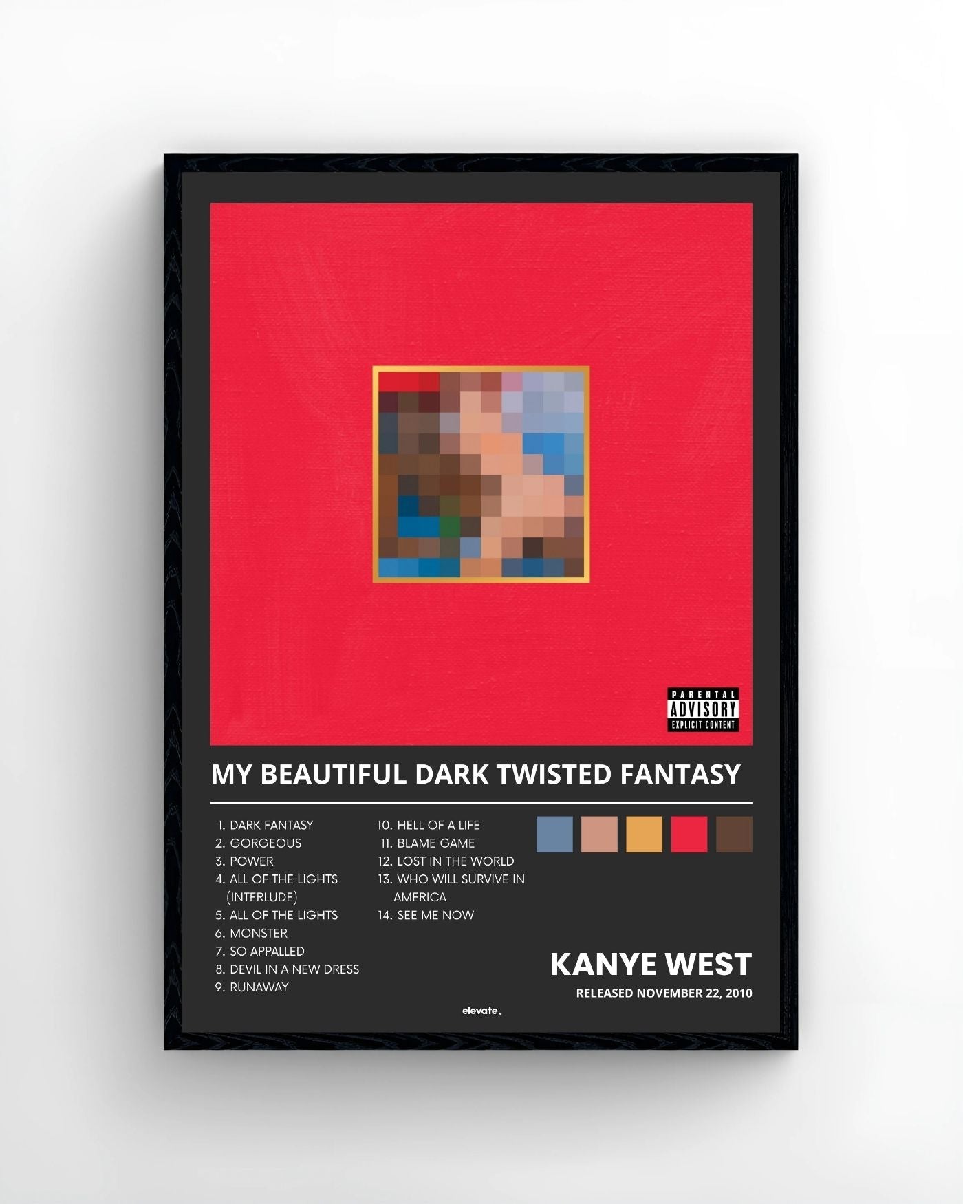 Kanye West - My Beautiful Dark Twisted Fantasy