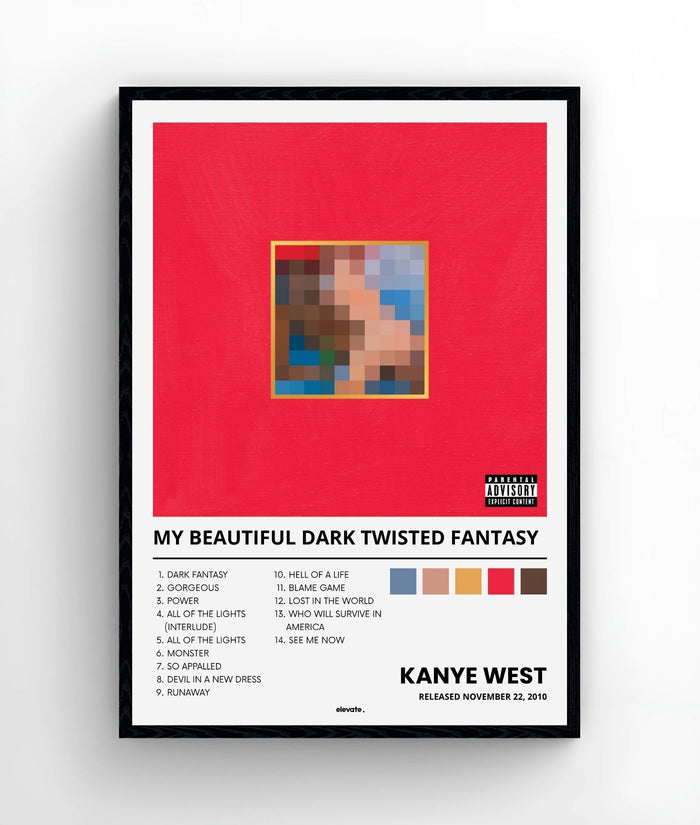 Kanye West - My Beautiful Dark Twisted Fantasy