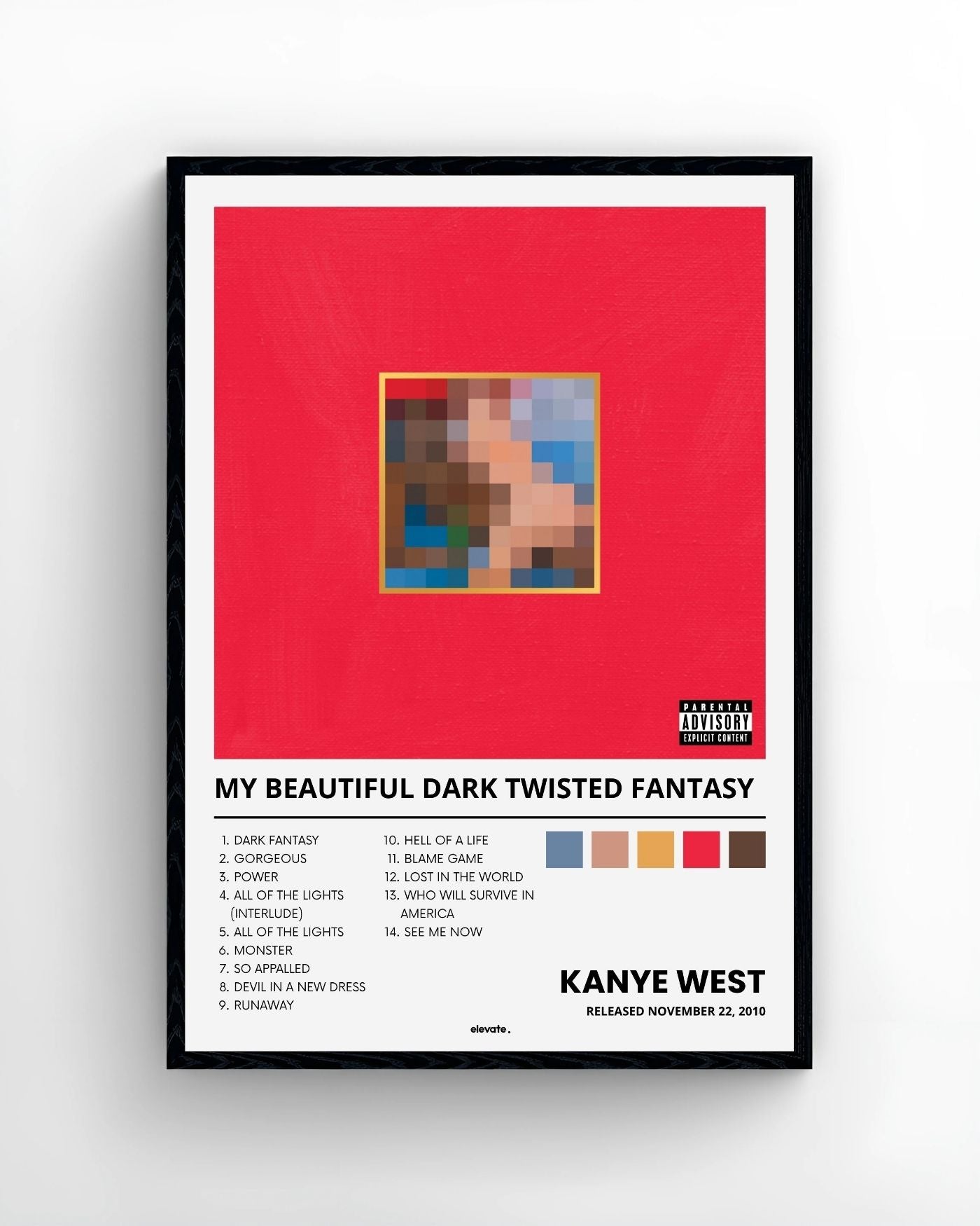 Kanye West - My Beautiful Dark Twisted Fantasy