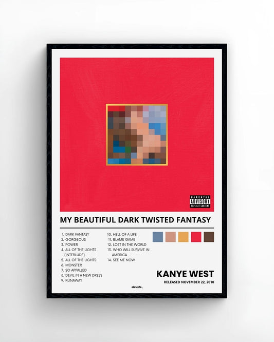Kanye West - My Beautiful Dark Twisted Fantasy