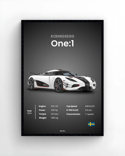 Koenigsegg One:1 - Elevate