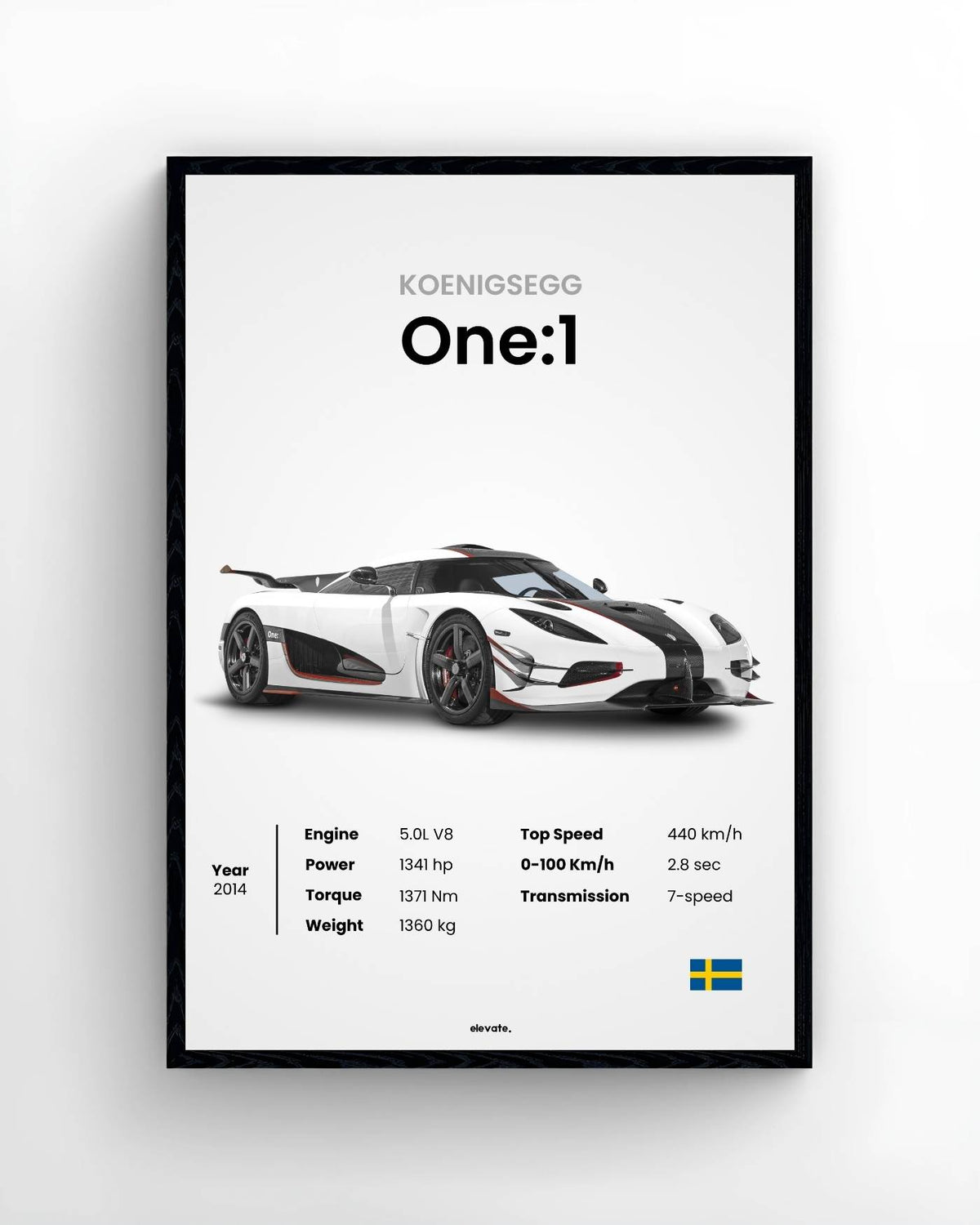 Koenigsegg One:1 - Elevate